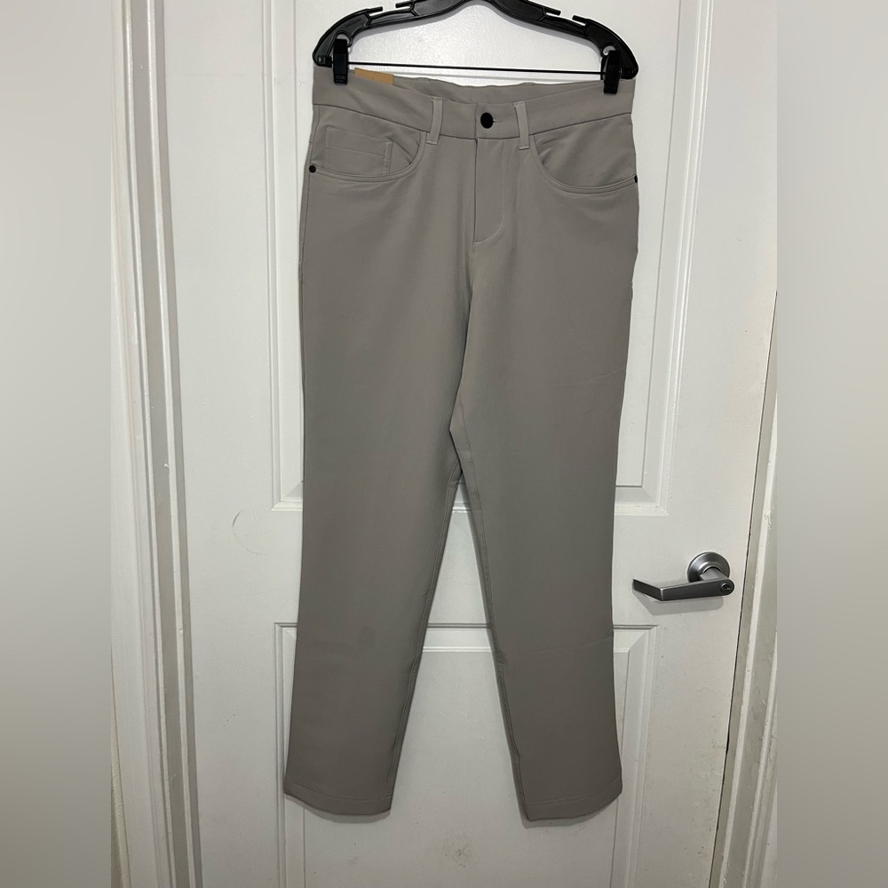 Panama Jack Commuter Performance Golf Chino Pants Mens 32x32 Beige Flat front